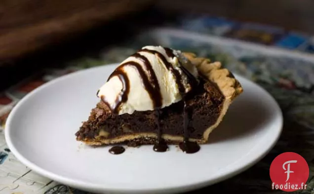 Tarte au Fudge au Chocolat
