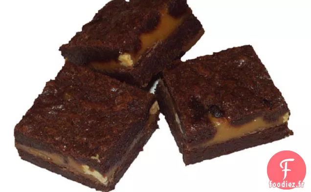 Brownies Fourrés au Caramel