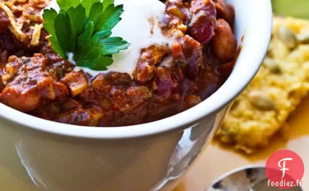Chili végétalien pour le Chili Takedown NYC