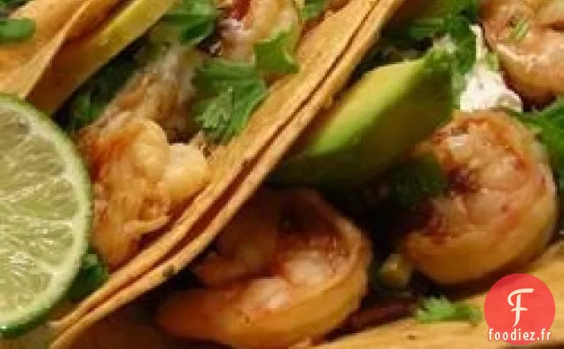 Tacos aux Crevettes Chipotle