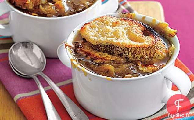 Soupe À l'Oignon Gratinée