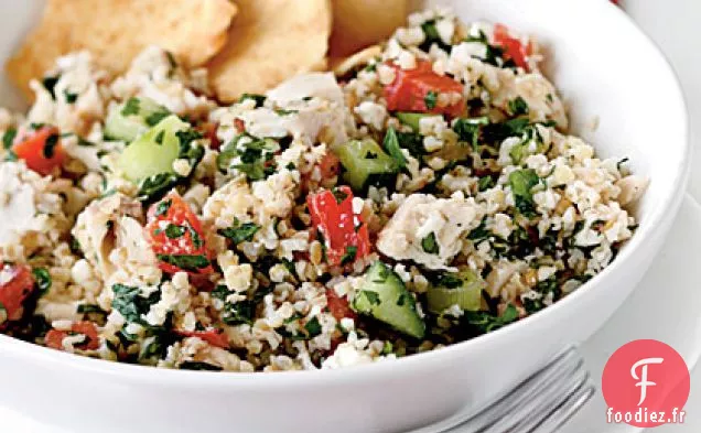 Taboulé de Poulet et Feta
