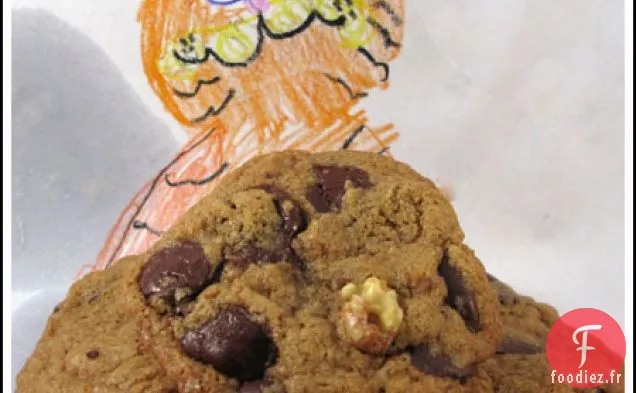 Biscuits aux Pépites De Chocolat Au Blé Entier