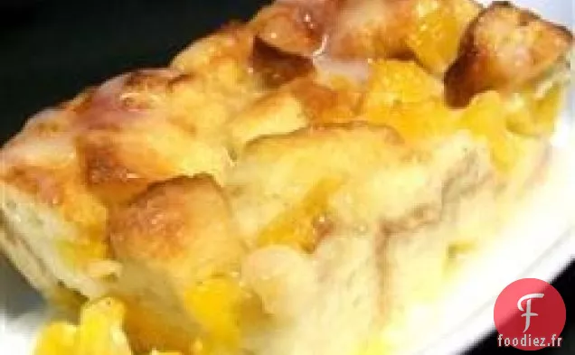 Pouding au Pain à la Mangue