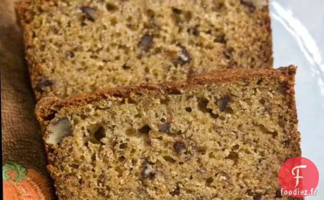 Pain aux bananes et aux Noix de Pécan au Miel Graham