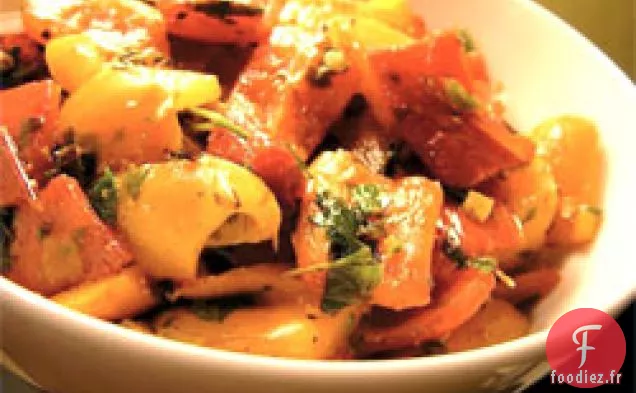 Dîner Ce soir: Salade de Poivrons
