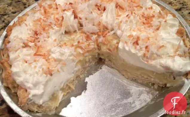 Tarte à la Crème de Coco au Lait de Coco