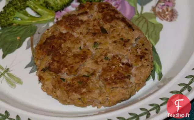 Hamburgers Végétariens À Base de Pois Chiches et de Noix