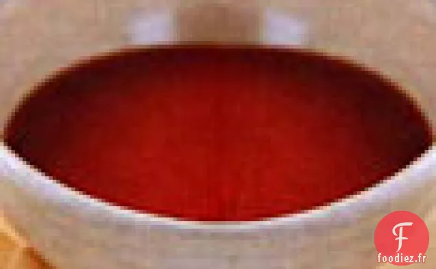 Soupe Au Poivron Rouge