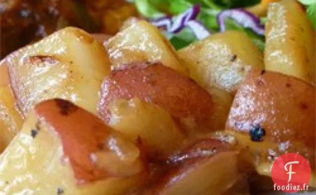 Pommes De Terre Rouges Rôties Au Miel