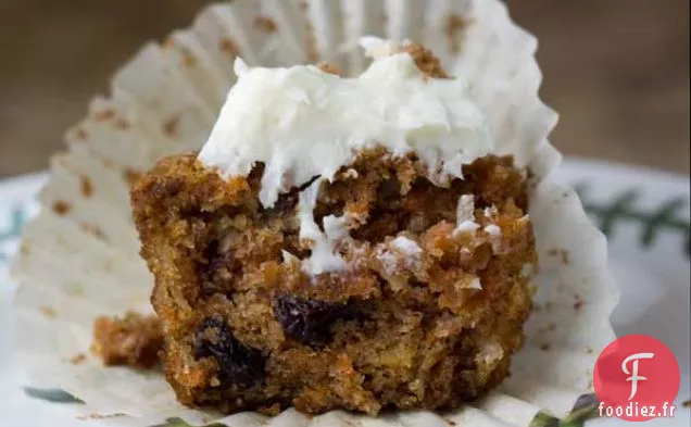 Cupcakes aux Carottes en Purée