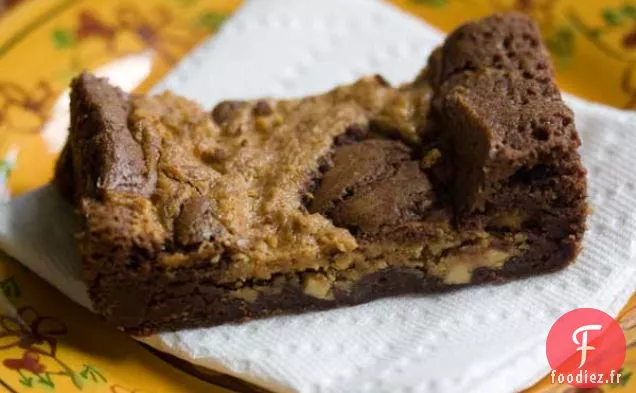 Brownies Tourbillonnants au Beurre d'Arachide