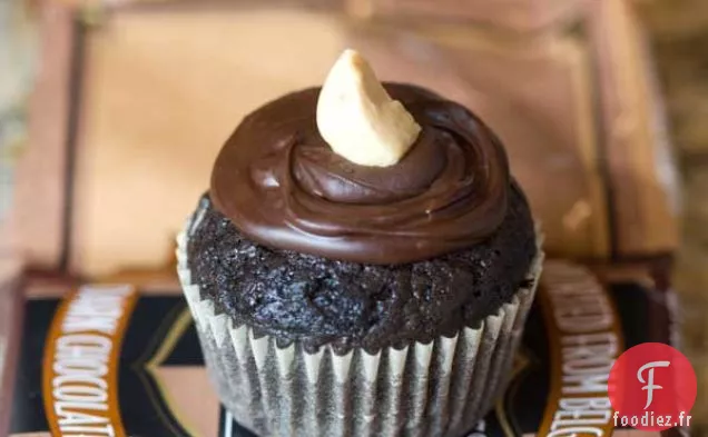 Cupcakes Au Chocolat Et au Beurre d'Arachide