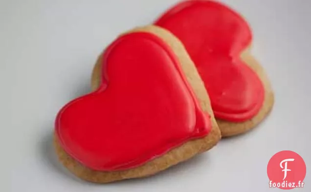 Un Vieux Biscuit Au Sucre Découpé