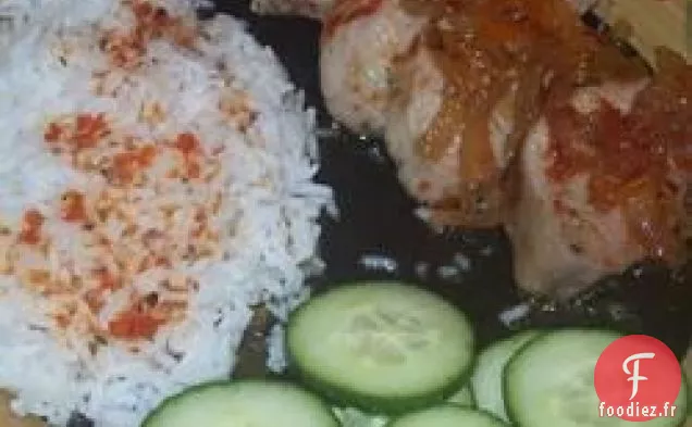 Filet de Porc à la Gelée de Poivre et Gorgonzola