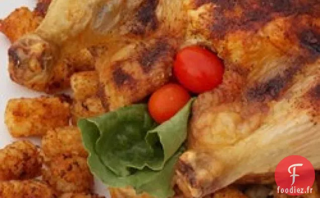 Poulet Rôti à la Pâte de Curry