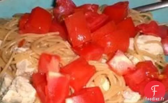 Pâtes au Noeud Papillon Au Poulet Italien