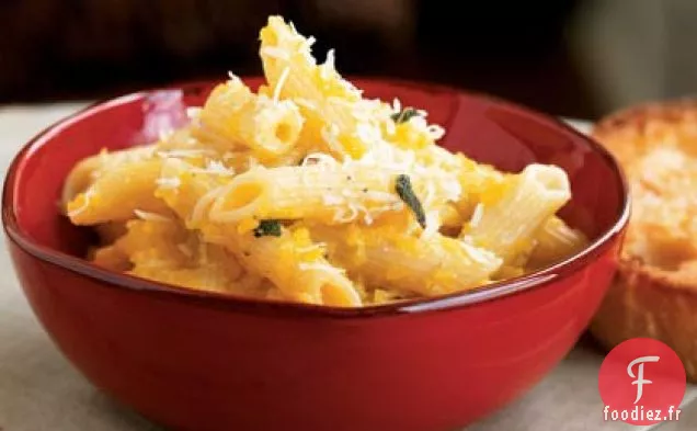 Pâtes à la Courge d'hiver et aux Pignons de Pin