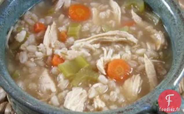 Soupe de Poulet à l'Orge
