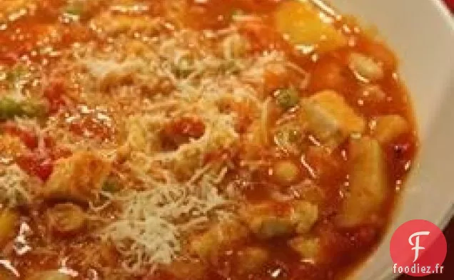 Soupe Au Poulet Au Pistou