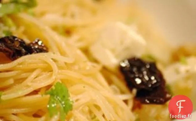 Cheveux d'Ange à la Feta et aux Tomates séchées
