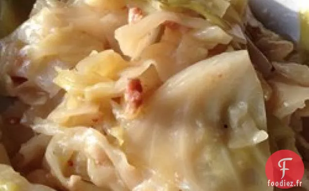 Chou Bouilli au Bacon