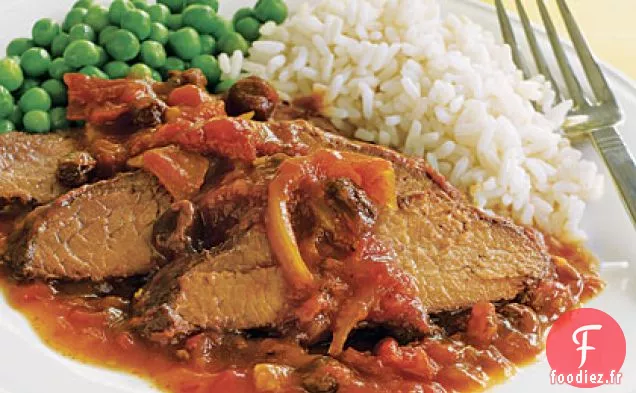 Poitrine Aigre-Douce à la Mijoteuse