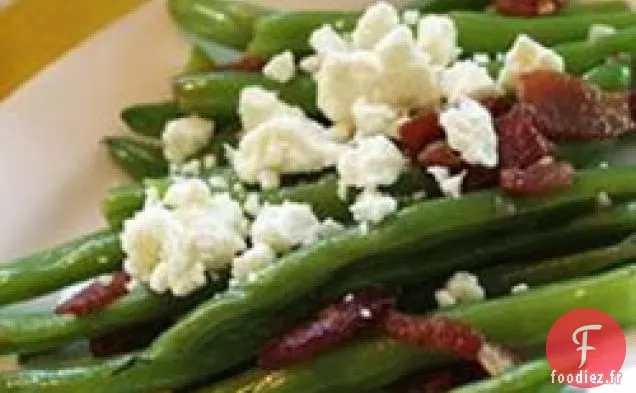Haricots Féta au Bacon