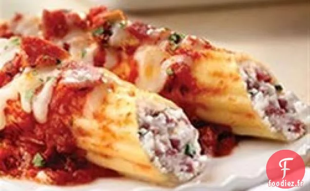 Manicotti à la Ricotta et au Salami Margherita®