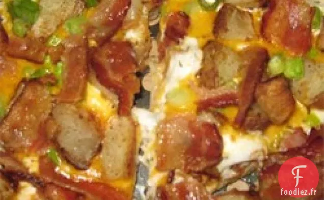 Pizza aux Pommes de Terre au Four