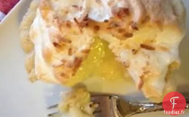 Tarte Meringuée À la Crème de Coco