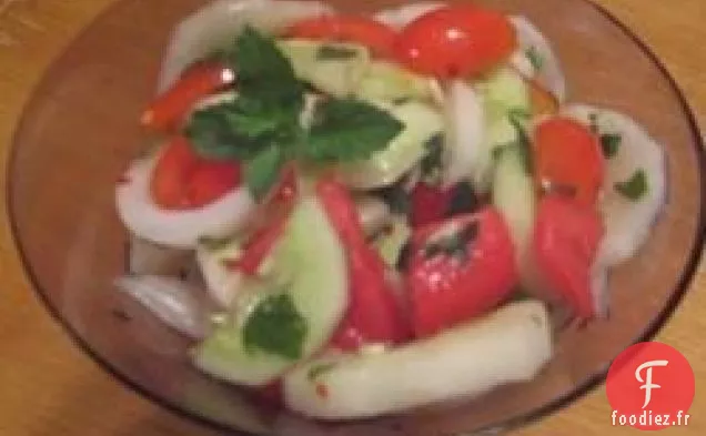 Salade Thaïlandaise au Concombre Asiatique