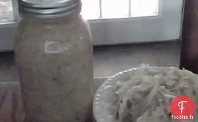 Choucroute pour la mise en conserve