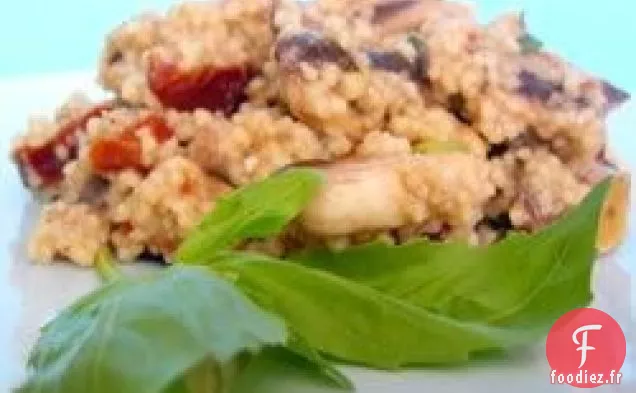 Couscous aux Champignons et Tomates Séchées