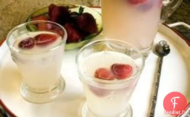 Limonade Facile aux Fraises