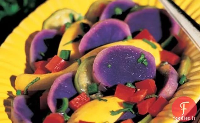 Salade de Pommes De Terre Violettes