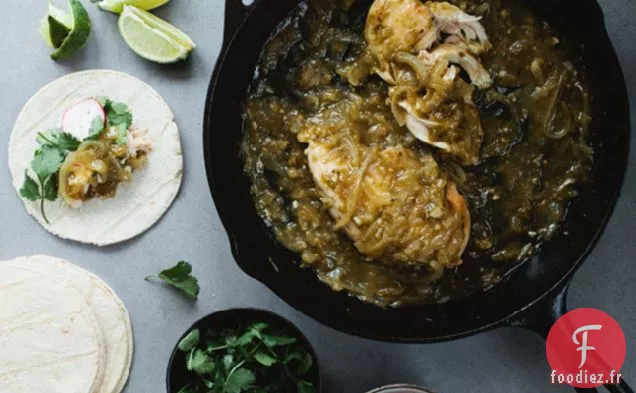 Poulet À La Salsa Verde