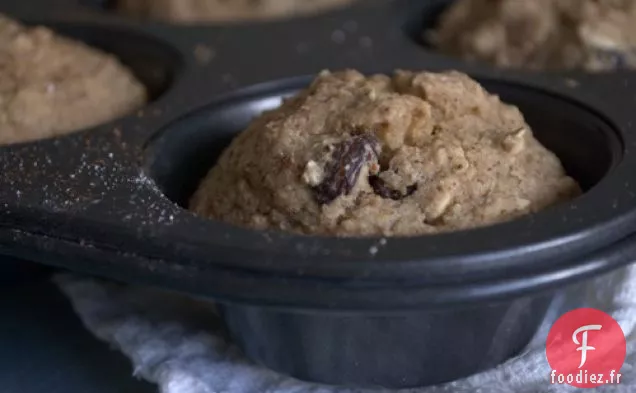 Muffins à l'Avoine (Muffins à la Farine d'Avoine)