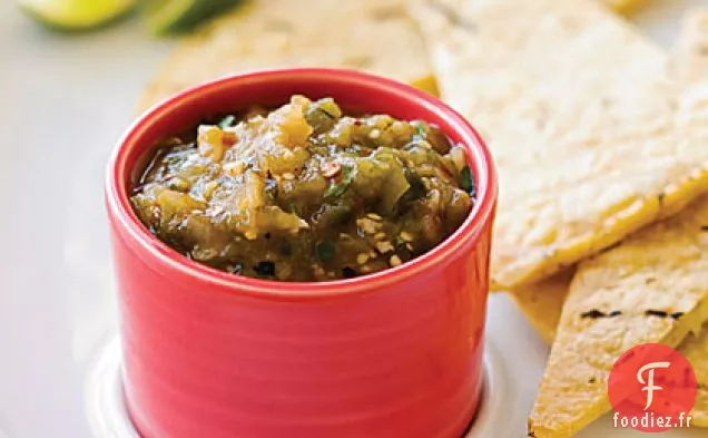 Salsa de Chipotle au Chili Vert Rôti