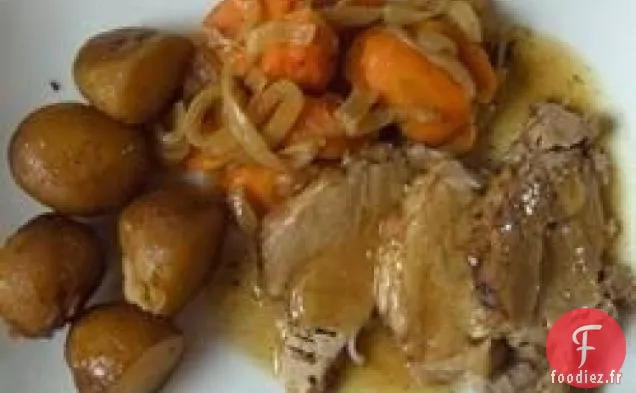 Rôti de Porc Mijoté Acidulé