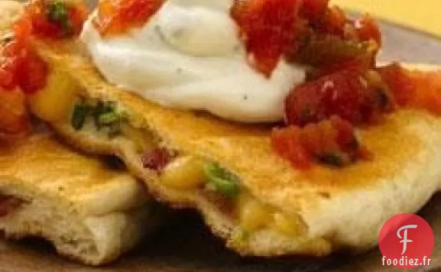 Grands ! Quesadillas au Poulet et au Bacon ®