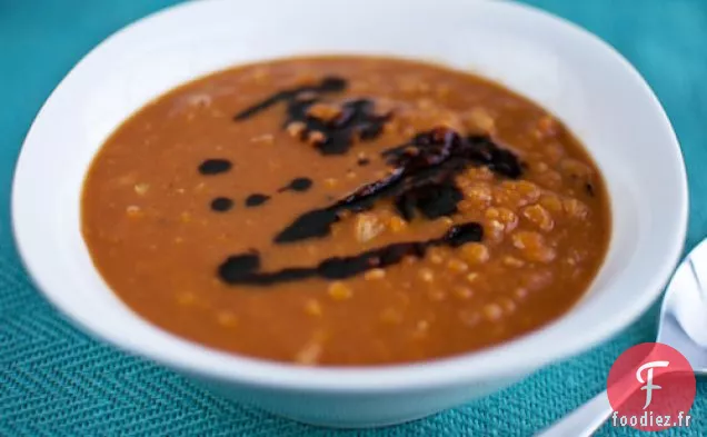 Soupe de Lentilles à la Citrouille Au Curry