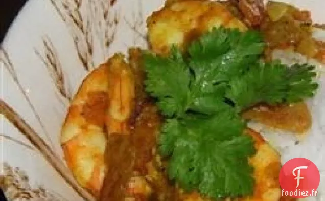 Curry de Crevettes Authentique et Facile