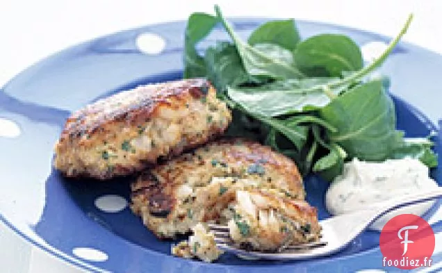 Gâteaux de Poisson au citron et au persil