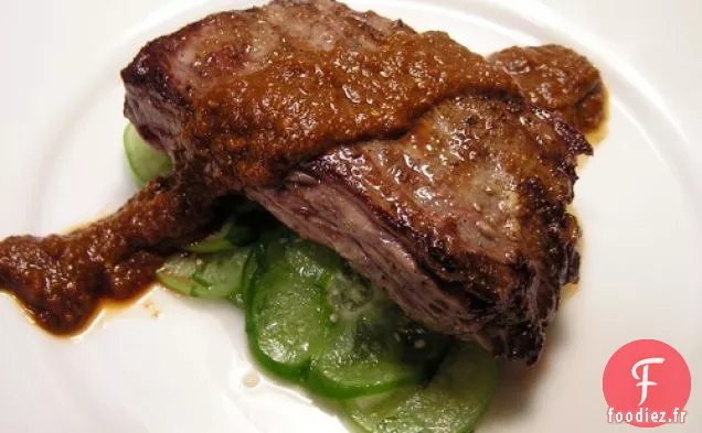 Dîner ce soir: Jupe Steak aux Tomatillos, Deux Façons