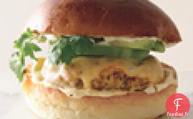 Hamburgers au Fromage de Porc Chipotle