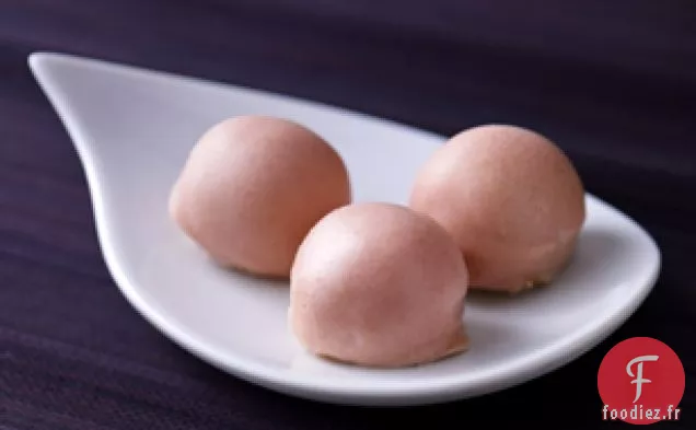 Boules de Biscuits aux Fraises