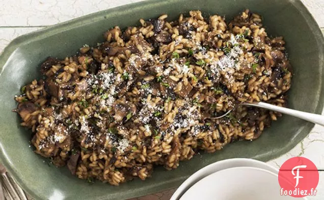 Risotto aux Trois Champignons