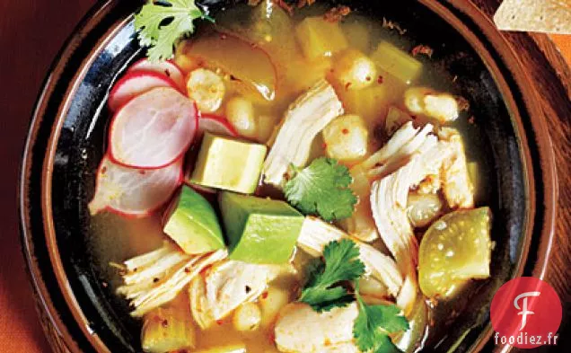 Posole de Poulet Super Rapide
