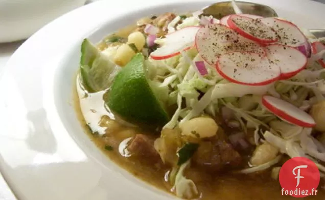 Posole de Porc et Tomatillo